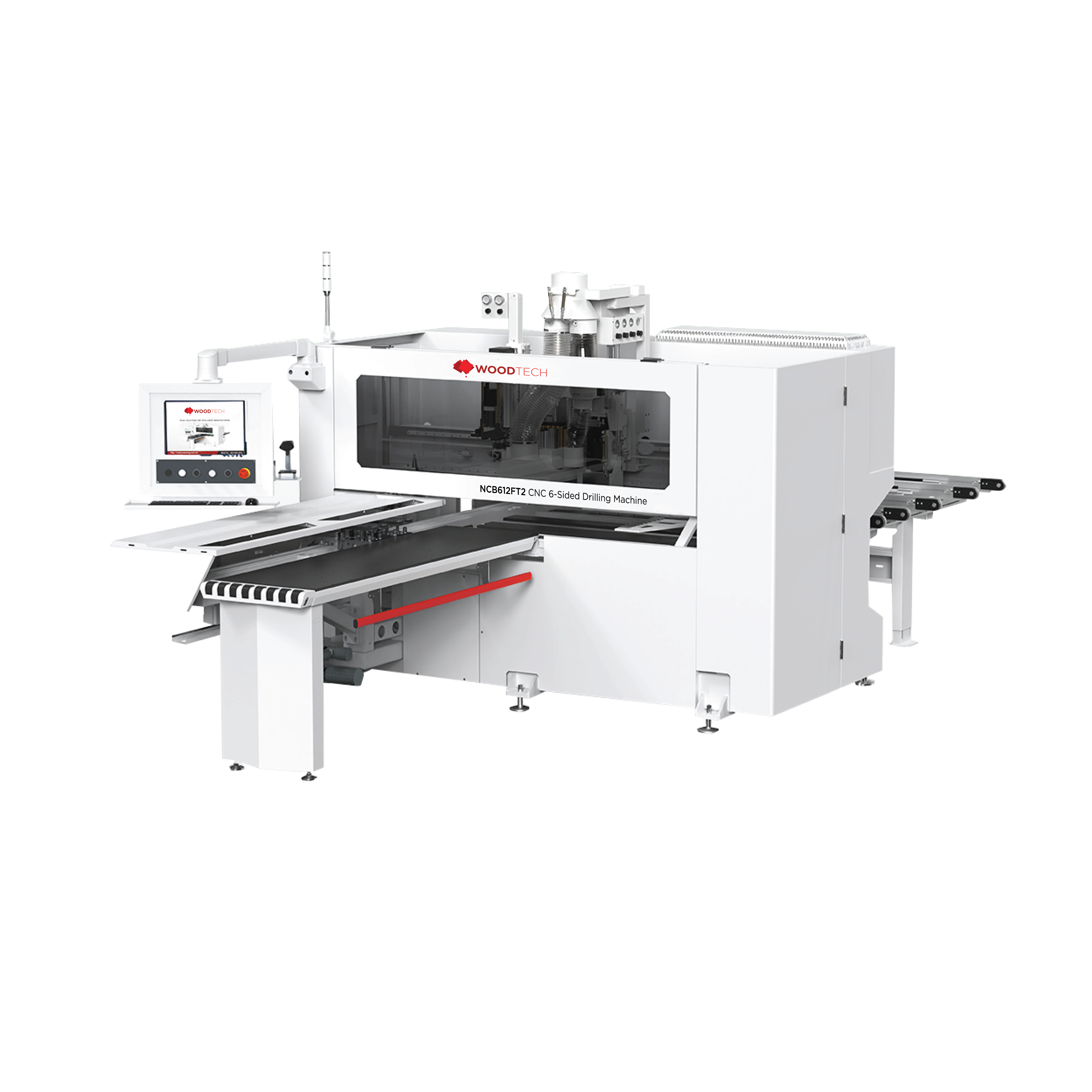 NCB612FT2 CNC 6-Sided Drilling Machine