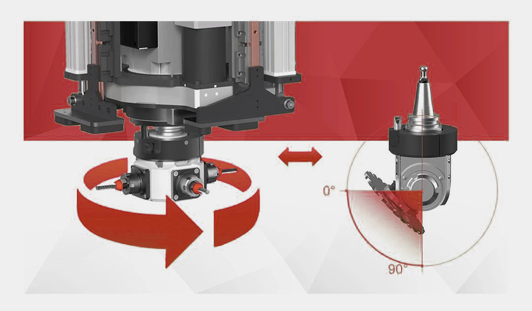 NCB612FT2 CNC 6-Sided Drilling Machine