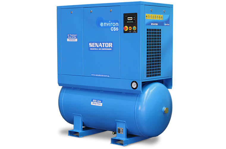 Senator CS6 5.5kW Rotary Air Compressor – 4-in-1 Air Station