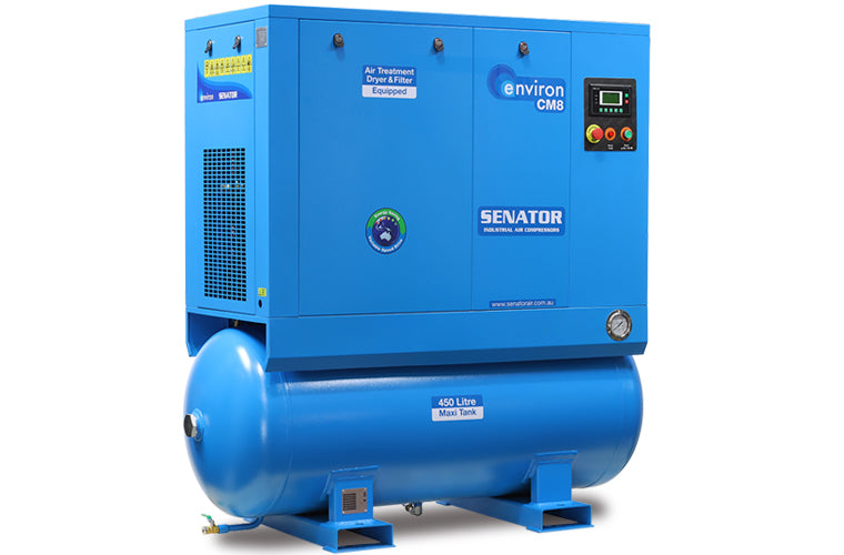 Senator CM8 7.5kW Variable Speed Rotary Screw Air Compressor